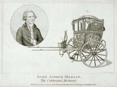 John Joseph Merlin, inventeur et mécanicien belge, vers 1770 - Unbekannt