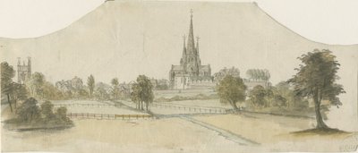 Cathédrale de Lichfield - Vue est - Unbekannt