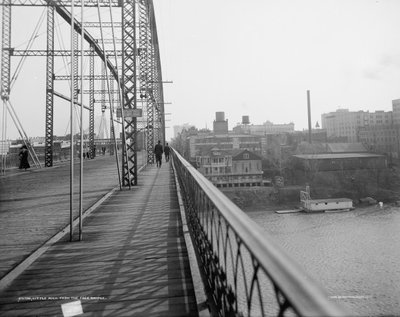 Little Rock, depuis le Free Bridge - Unbekannter Künstler