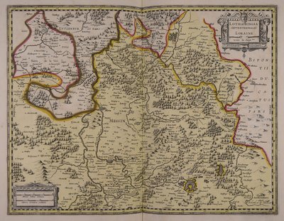 Lotharingia septentrionalis  Loraine vers le Sept.ion - Unbekannter Künstler
