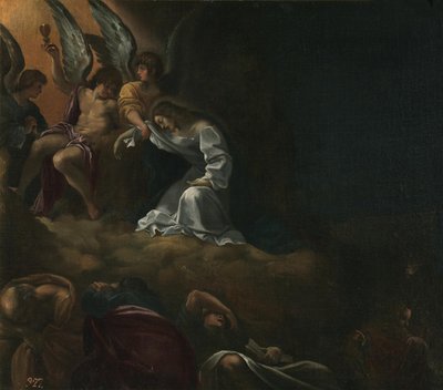 Ludovico Carracci - Oraison au jardin - Unbekannter Künstler
