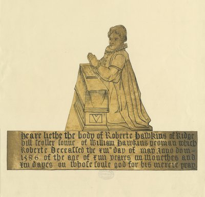 Église de Madeley - Monument à Robert Hawkins - Unbekannt