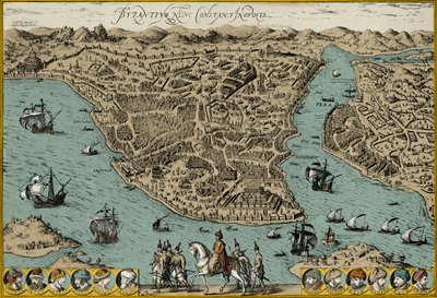 Carte de Constantinople - Unbekannter Künstler