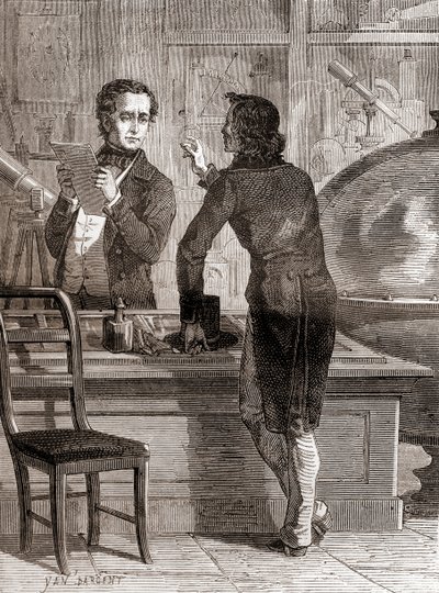 Nicéphore Niépce, encore inconnu et pauvre, dans la boutique d