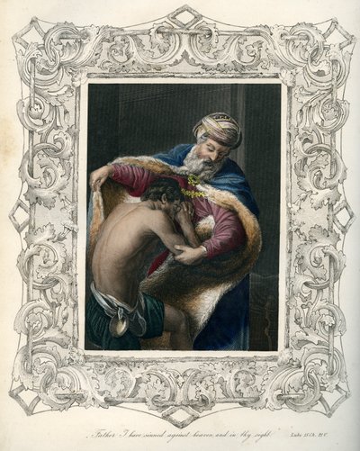 Parabole du fils prodigue - Unbekannter Künstler
