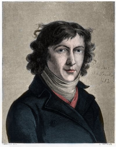 Portrait de Louis de Saint-Just - Unbekannt