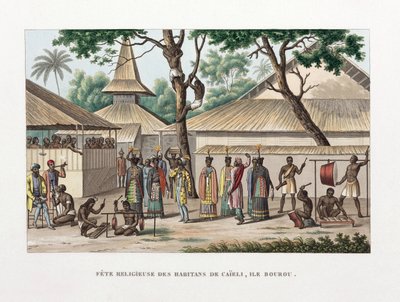 Festival religieux à Caieli, île de Buru - Unbekannt