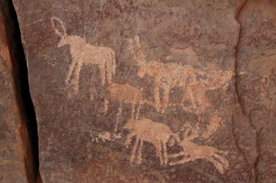 Art rupestre, Préhistoire : Gravure d
