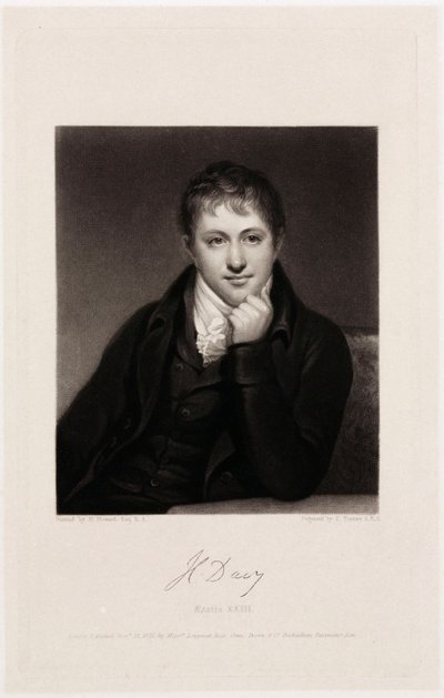 Sir Humphry Davy, chimiste anglais - Unbekannt