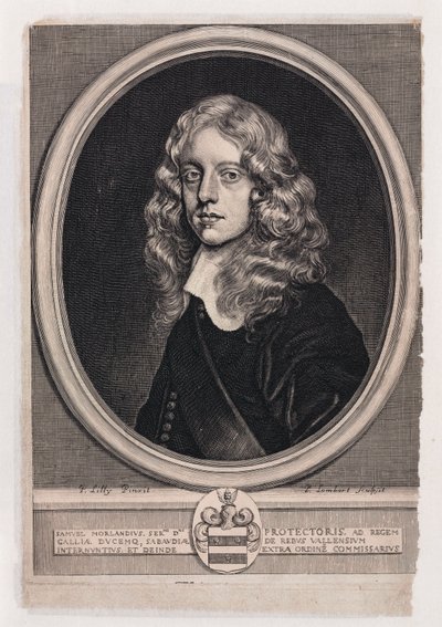 Sir Samuel Morland, diplomate, mathématicien et inventeur anglais, vers 1660 - Unbekannt