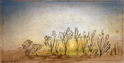 Coucher de soleil avec 