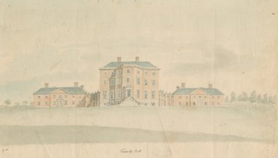 Teddesley Hall : peinture à l