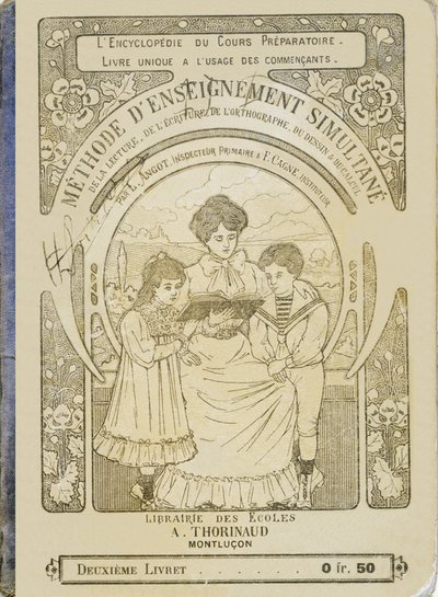 Une mère fait la lecture à ses enfants - Couverture - Méthode d