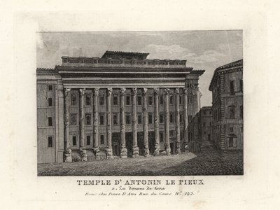 Vue du Temple d