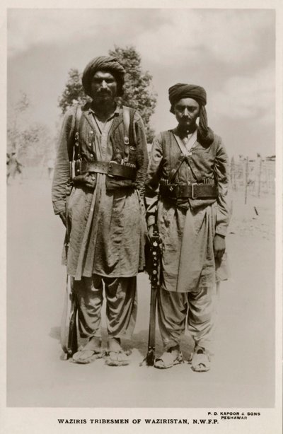 Tribus Waziris du Waziristan, N.W.F.P. - Unbekannter Künstler