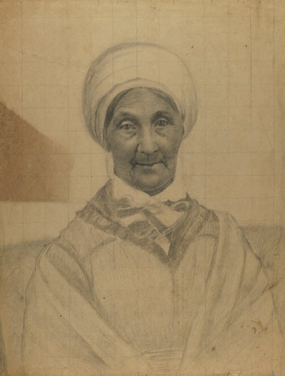 Vieille femme au turban - Unidentified