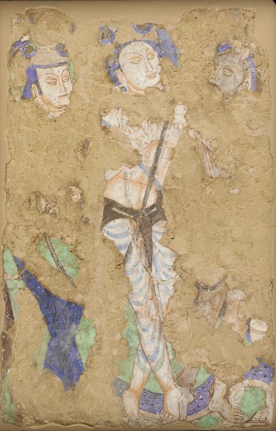 Trois figures, de la grotte 224 - Unidentified