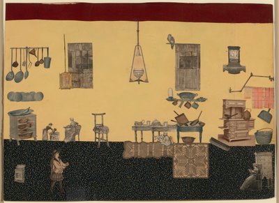 Sans titre (collage victorien) - Unidentified