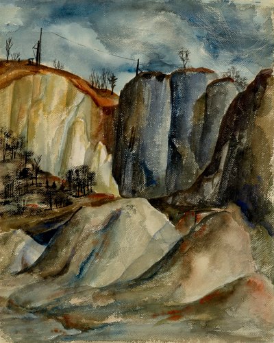 Paysage sans titre - Unidentified