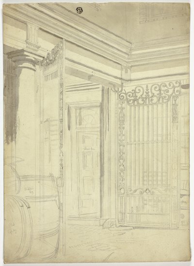 Entrée avec portail ouvert - Unknown