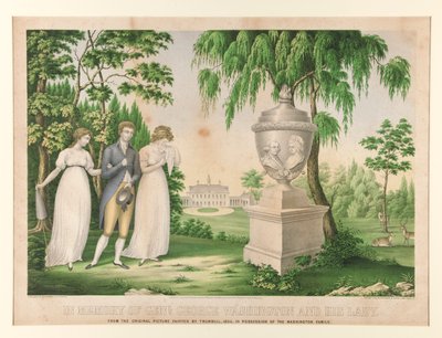 À la mémoire du général George Washington et de sa dame - Unknown