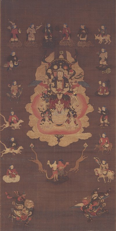 Mandala de Dakini-Ten＜Ḍākiṇī＞ - Unknown