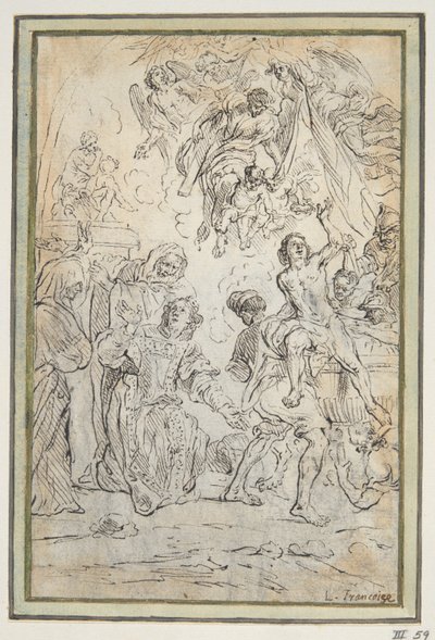 Le Martyre de Saint Jean-Baptiste et Saint Laurent - Unknown