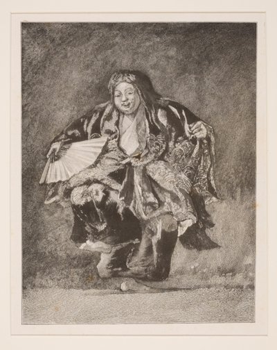 Pas de danseur avec masque - Unknown