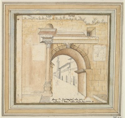 Arc portugais à Rome - Unknown