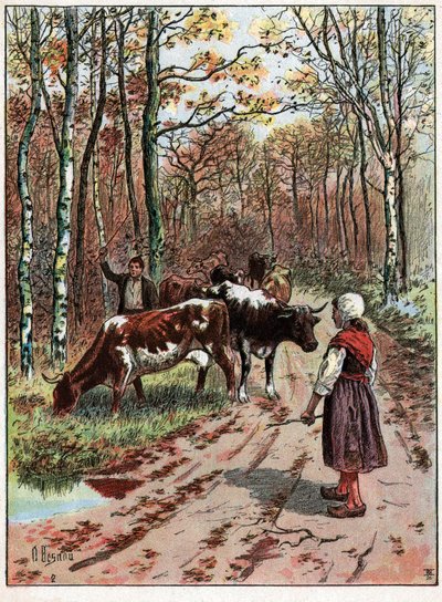 Troupeau de vaches - Unknown