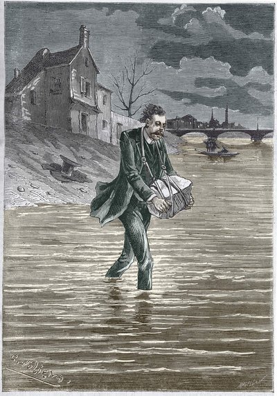 Un homme qui se tue en se jetant à l