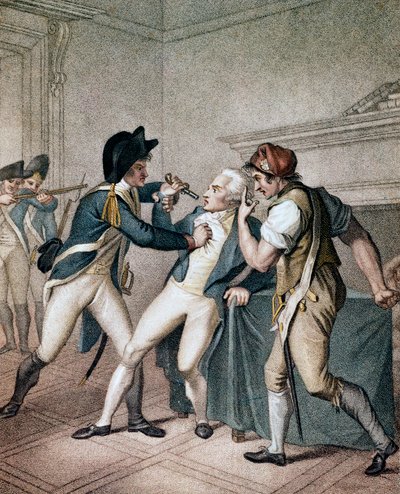 Arrestation de Maximilien Robespierre, le 27/07/1794 - L