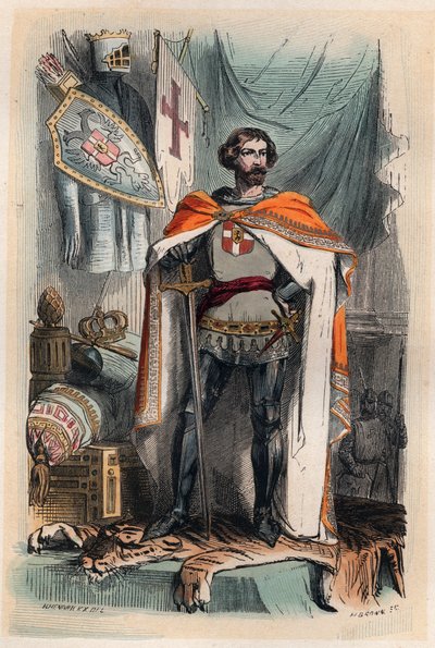 Baudouin Ier de Constantinople - Portrait de Baudouin Ier, empereur latin d