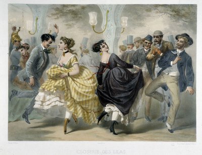 Bal à la Closerie des Lilas, vers 1860 - Unknown artist