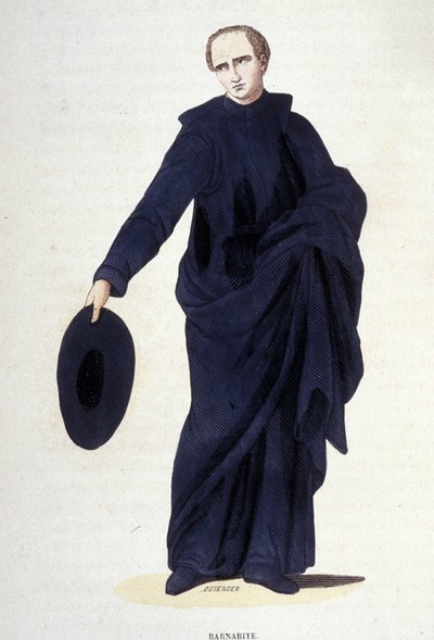 Barnabite. Gravure d
