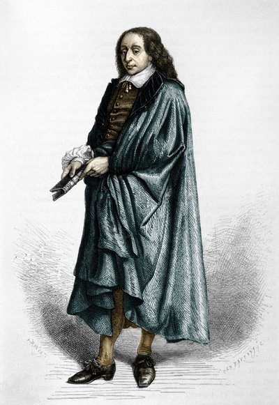 Blaise Pascal (1623-1662), mathématicien, physicien et écrivain français - Unknown artist