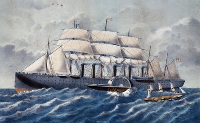 Paquebot britannique Great Eastern - Unknown artist