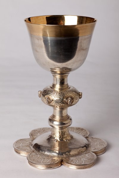 Calice du chapelain Georges Coquere. Métallerie, or et argent - Unknown artist