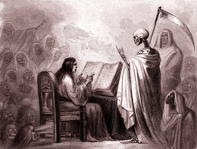 Cholera Morbus. Fléau de la mort et des épidémies (gravure) - Unknown Artist