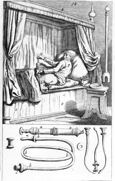 Clystère (pour lavements) par Johannes Sculptetus « Armamentarium Chirurgicum ». Venise 1665. - Unknown artist