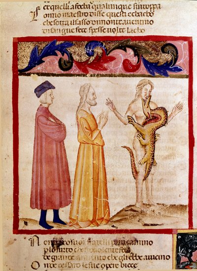 Dante et Virgile rencontrent l