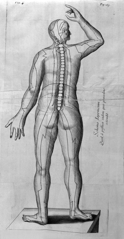 De Acupunctura par W.Ten Rhijne. Londres 1683. Premier texte occidental traitant de l
