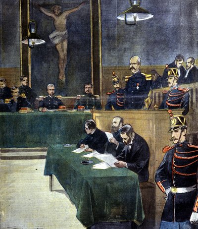 Affaire Dreyfus, le commandant Esterhazy au Conseil de guerre - Unknown Artist