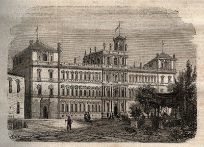 Palais ducal de Modène au XIXe siècle - Le Palais ducal 1634 - Palais ducal de Modène - Unknown artist