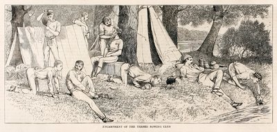Campement du Thames Rowing Club, de 