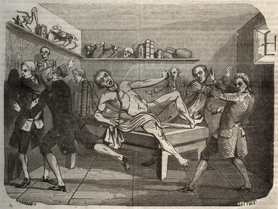 Galvanisation du cadavre d
