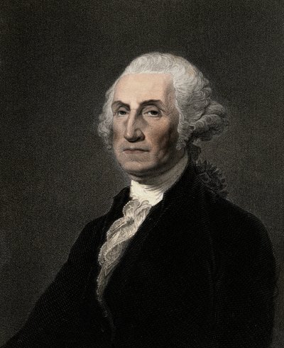 George Washington (1732-1799) - gravure du 19e siècle - Unknown artist