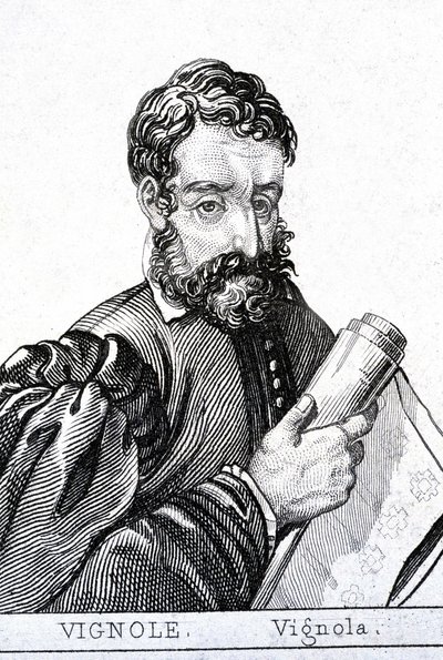 Giacomo Barozzi, dit il Vignola, en français Le Vignole (1507 - 1573) architecte italien - Unknown artist