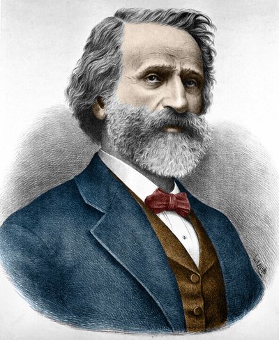 Giuseppe Verdi (1813-1901), compositeur italien - Unknown artist