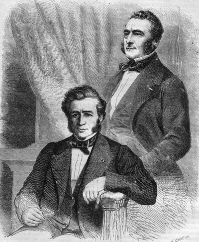 Isaac et Jacob Émile Pereire, hommes d